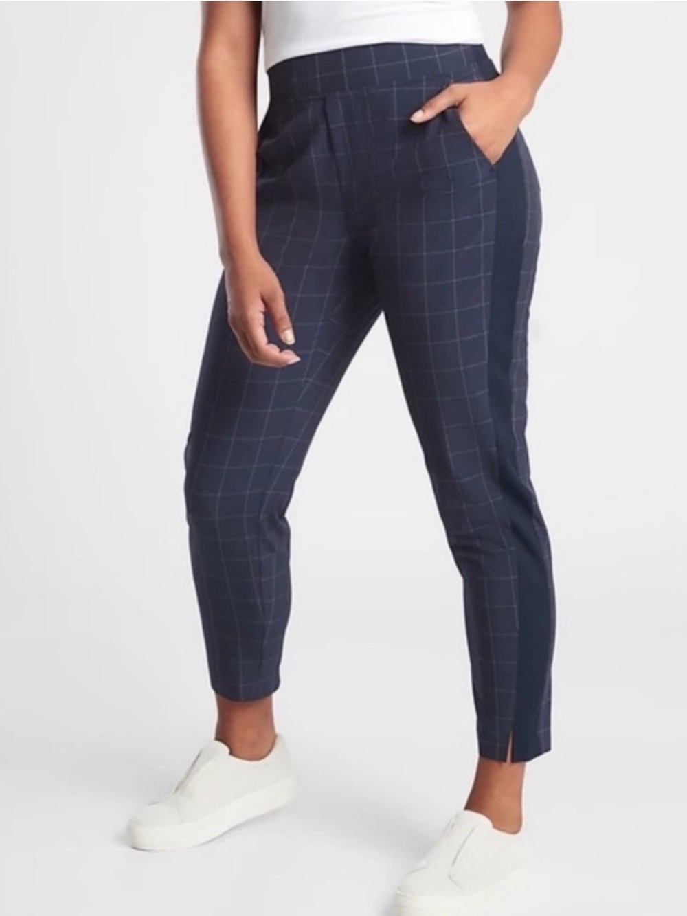 Athleta Brooklyn Textured Ankle Pant Size 2